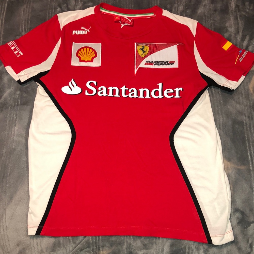Small Puma Ferrari Scuderia Shortsleeve tee